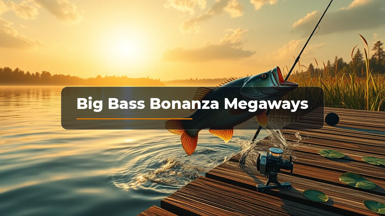 Big Bass Bonanza Megaways key art